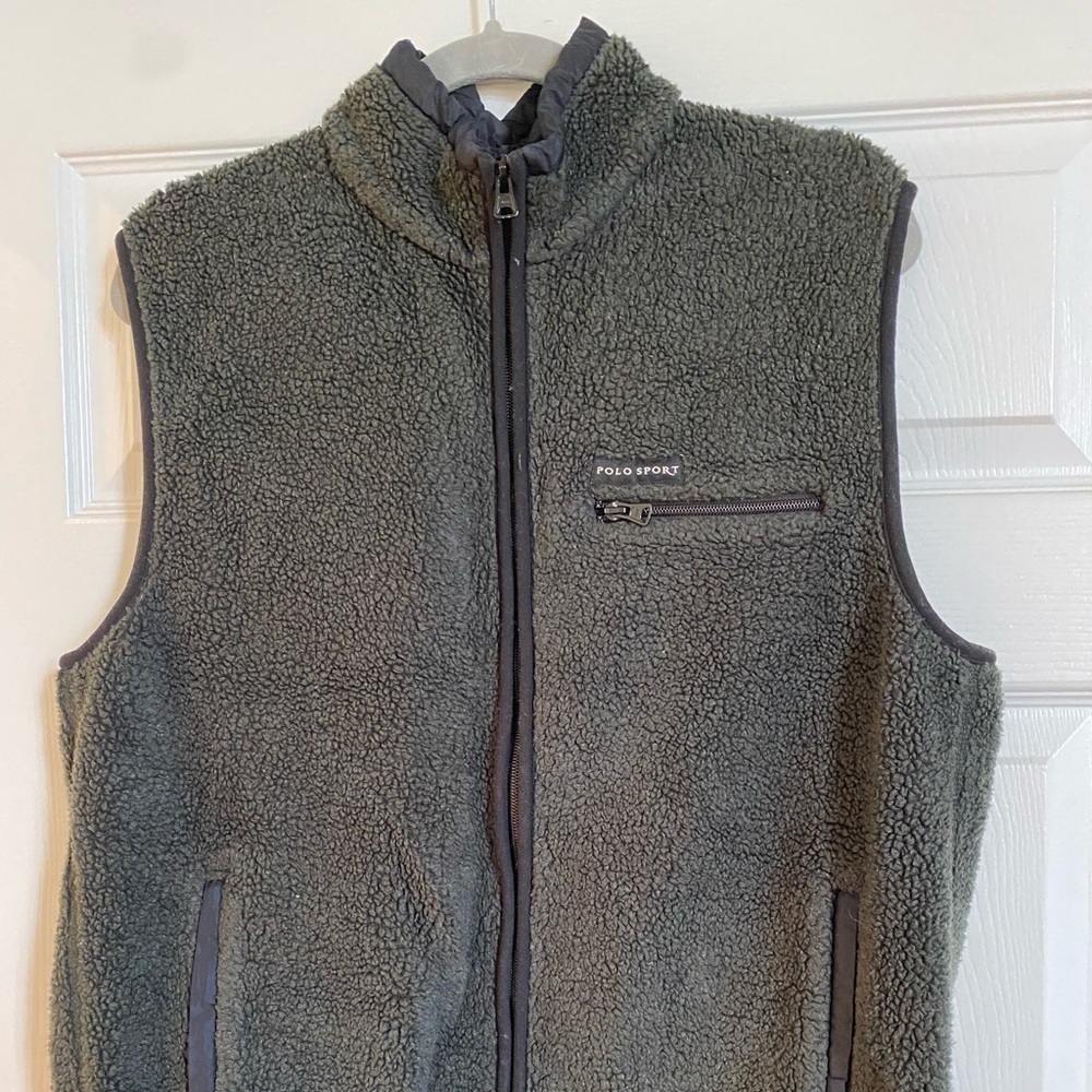 Soft black vest large